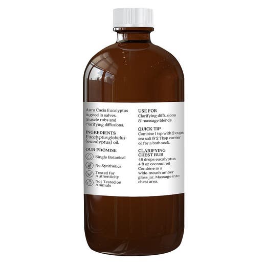 Aura Cacia Aura Cacia Eucalyptus (globulus) Essential Oil 16 Fl. Oz