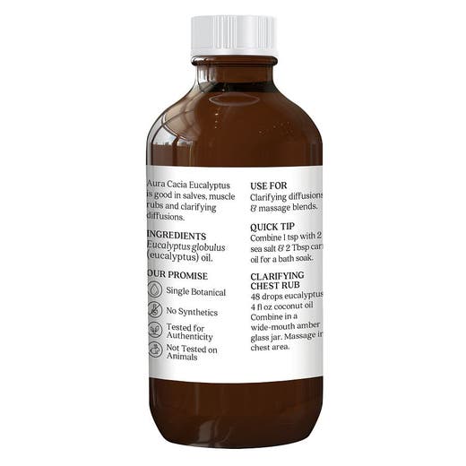 Aura Cacia Aura Cacia Eucalyptus (globulus) Essential Oil 4 Fl. Oz