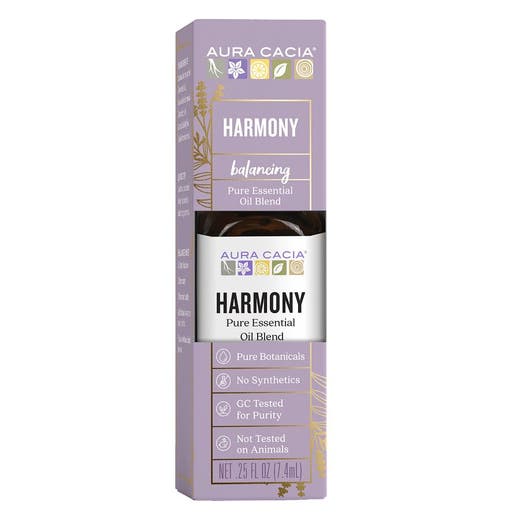 aura cacia Aura Cacia Harmony Essential Oil Blend Boxed 0.25 Fl. Oz