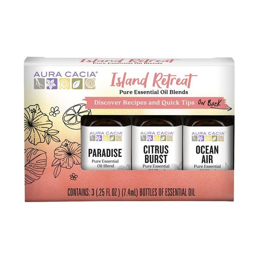 aura cacia Aura Cacia Island Retreat Essential Oil Kit
