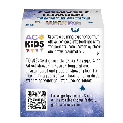 Aura Cacia Aura Cacia Kids Bedtime Shower Steamers 3 Oz