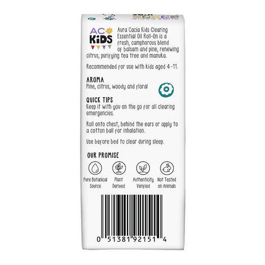 Aura Cacia Aura Cacia Kids Clearing Roll-on 0.31 Fl. Oz