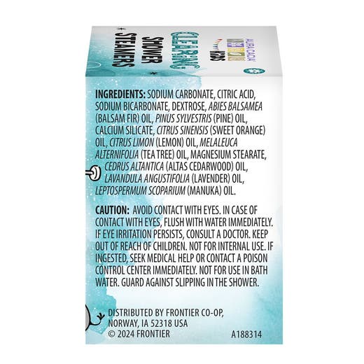 Aura Cacia Aura Cacia Kids Clearing Shower Steamers 3 Oz