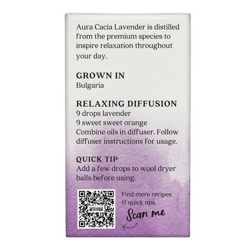 Aura Cacia Aura Cacia Lavender Essential Oil Boxed 0.25 Fl. Oz