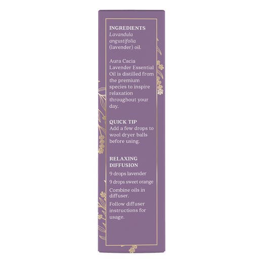 Aura Cacia Aura Cacia Lavender Essential Oil Boxed 0.25 Fl. Oz