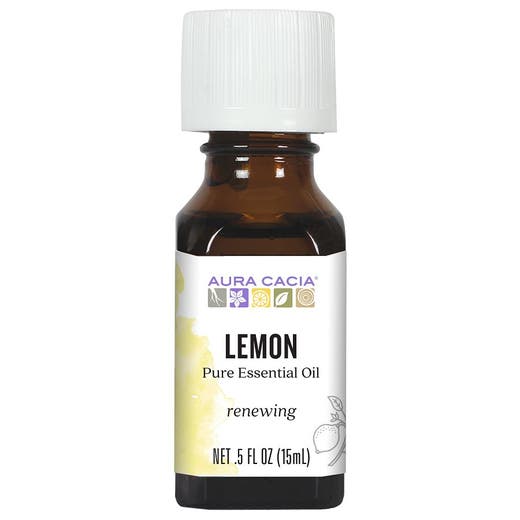 aura cacia Aura Cacia Lemon Essential Oil 0.5 fl. oz