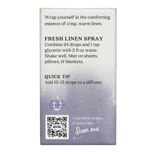 Aura Cacia Aura Cacia Linen Essential Oil Blend Boxed 0.25 Fl. Oz