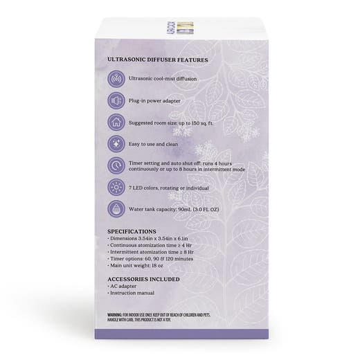 Aura Cacia Aura Cacia Lunar Ultrasonic Essential Oil Diffuser