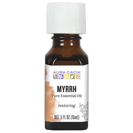 aura cacia Aura Cacia Myrrh Essential Oil 0.5 fl. oz