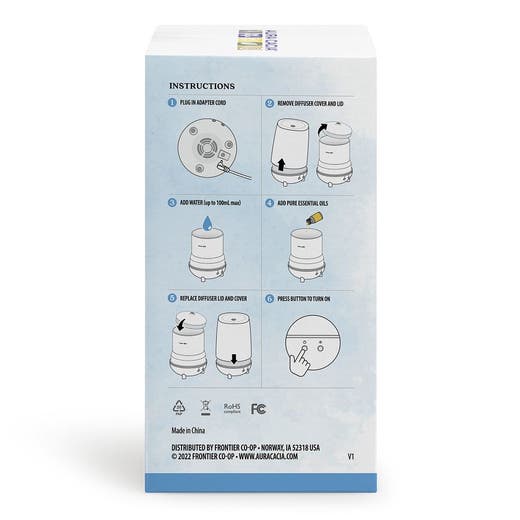aura Cacia Aura Cacia Orbit USB Ultrasonic Essential Oil Diffuser