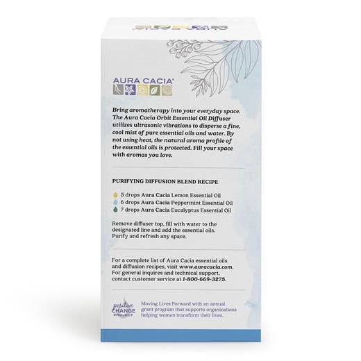 aura Cacia Aura Cacia Orbit USB Ultrasonic Essential Oil Diffuser