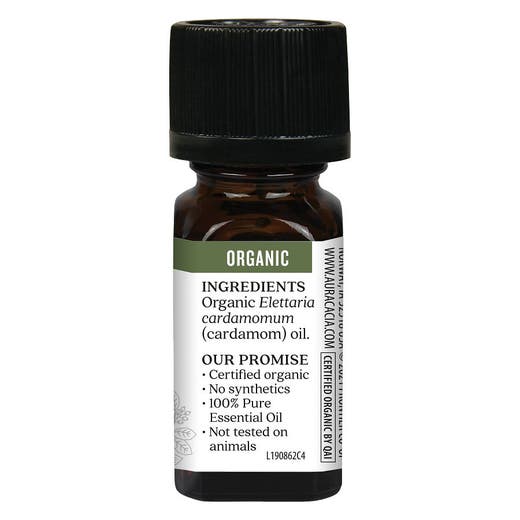 Aura Cacia Aura Cacia Organic Cardamom Essential Oil 0.25 Fl. Oz