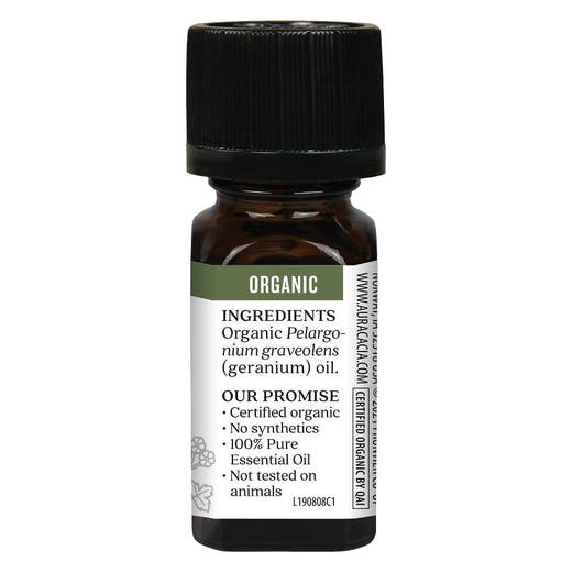 Aura Cacia Aura Cacia Organic Geranium Essential Oil 0.25 Fl. Oz