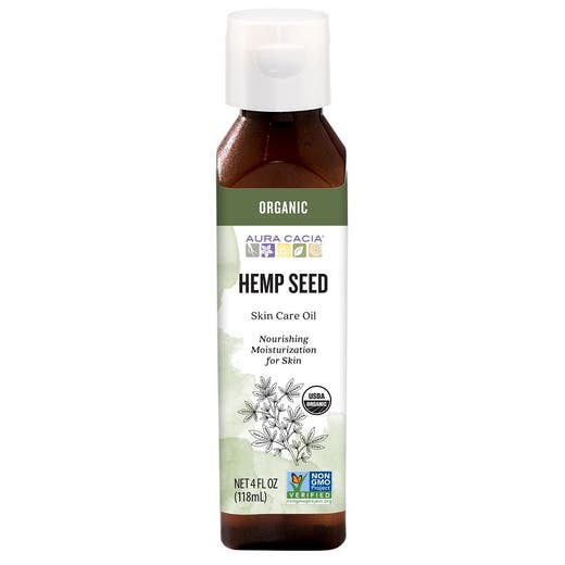 aura cacia Aura Cacia Organic Hemp Seed Oil 4.0 fl. oz