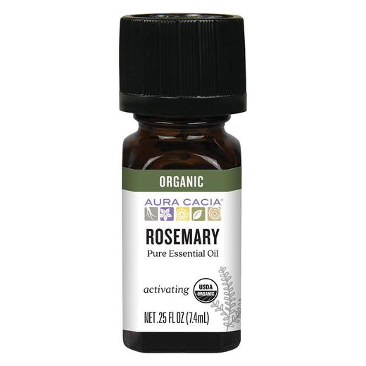 aura cacia Aura Cacia Organic Rosemary Essential Oil 0.25 fl. oz