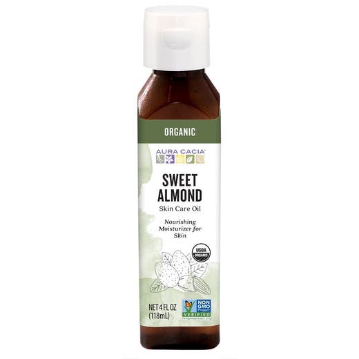 aura cacia Aura Cacia Organic Sweet Almond Skin Care Oil 4 fl. oz