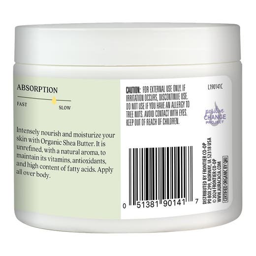 Aura Cacia Aura Cacia Organic Unrefined Shea Butter 3.25 Oz