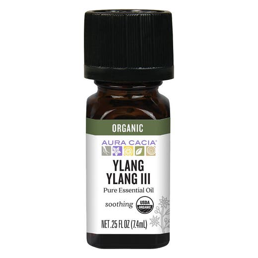 aura cacia Aura Cacia Organic Ylang Ylang III Essential Oil 0.25 fl. oz