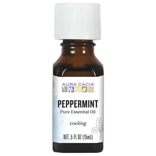 aura cacia Aura Cacia Peppermint Essential Oil 0.5 fl. oz