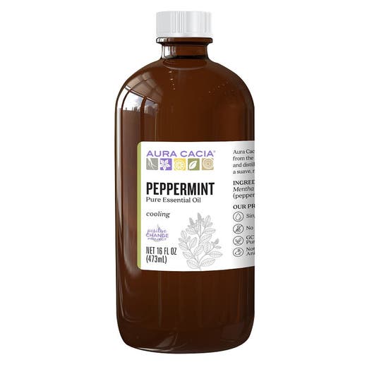 aura cacia Aura Cacia Peppermint Essential Oil 16 fl. oz
