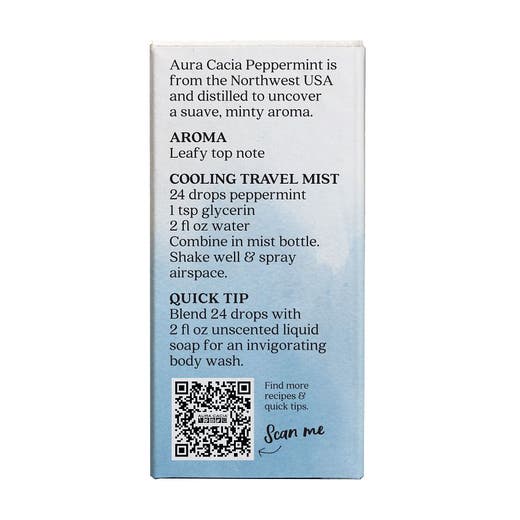 Aura Cacia Aura Cacia Peppermint Essential Oil Boxed 0.5 Fl. Oz