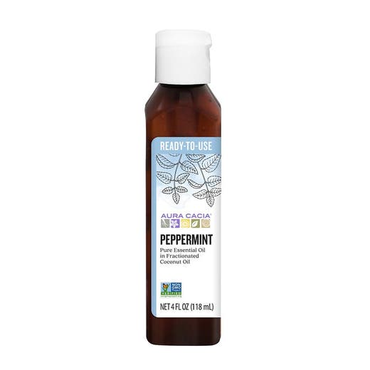 aura cacia Aura Cacia Peppermint Ready to Use Essential Oil 4 fl. oz