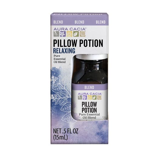 aura cacia Aura Cacia Pillow Potion Essential Oil Blend Boxed 0.5 fl. oz