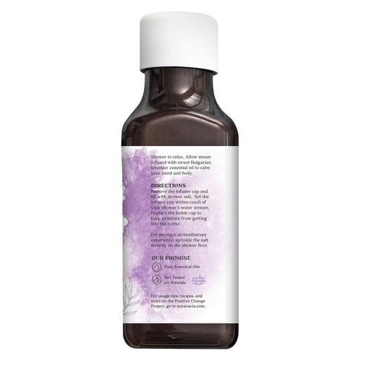 Aura Cacia Aura Cacia Relaxing Lavender Shower Salt 16 Oz