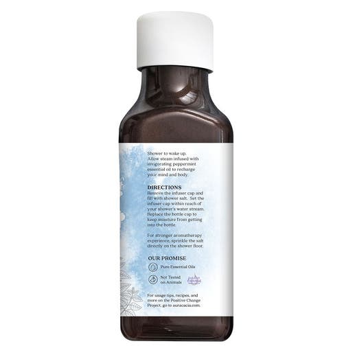 Aura Cacia Aura Cacia Relaxing Peppermint Shower Salt 16 Oz