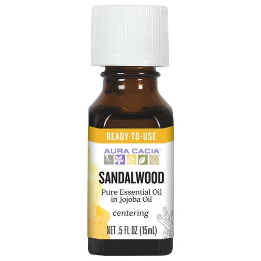 aura cacia Aura Cacia Sandalwood (in jojoba oil) 0.5 fl. oz
