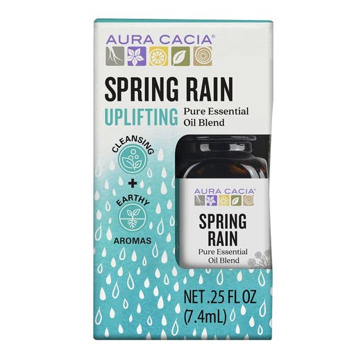 aura cacia Aura Cacia Spring Rain Essential Oil Blend Boxed 0.25 fl. oz