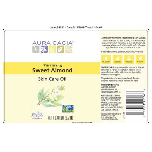 Aura Cacia Aura Cacia Sweet Almond Skin Care Oil 1 Gallon