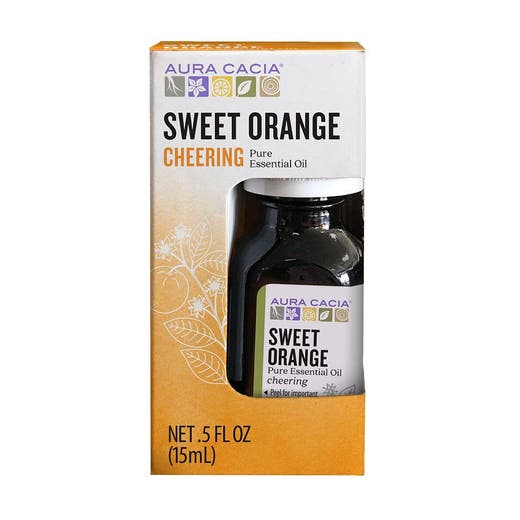 aura cacia Aura Cacia Sweet Orange Essential Oil Boxed 0.5 fl. oz
