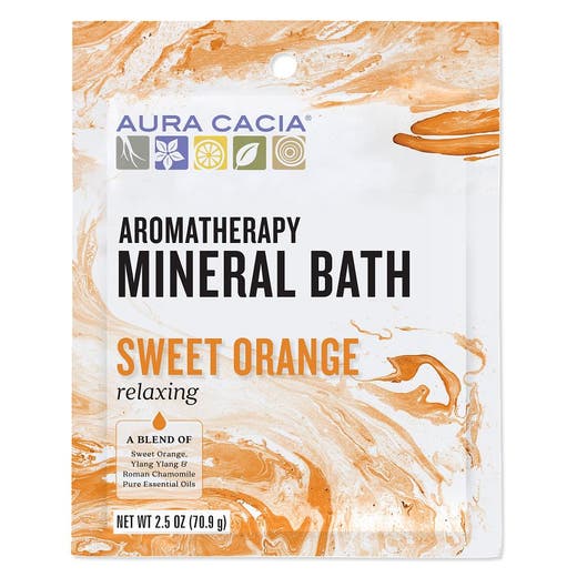 aura cacia Aura Cacia Sweet Orange Mineral Bath 2.5 oz