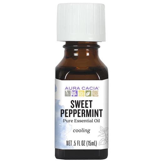 aura cacia Aura Cacia Sweet Peppermint Essential Oil 0.5 fl. oz