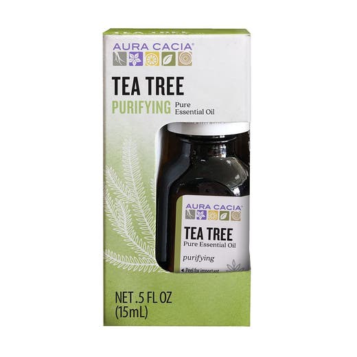 aura cacia Aura Cacia Tea Tree Essential Oil Boxed 0.5 fl. oz