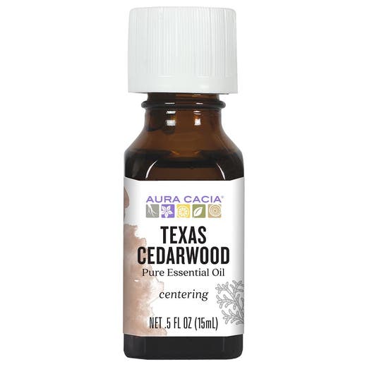 aura cacia Aura Cacia Texas Cedarwood Essential Oil 0.5 fl. oz