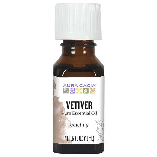 aura cacia Aura Cacia Vetiver Essential Oil 0.5 fl. oz