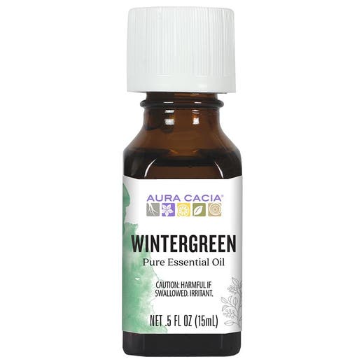 aura cacia Aura Cacia Wintergreen Essential Oil 0.5 fl. oz