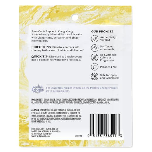 Aura Cacia Aura Cacia Ylang Ylang Mineral Bath 2.5 Oz