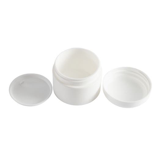 Aura Cacia Double Walled Container With Lid And Sealing Disk 1 Oz. 6 Ct