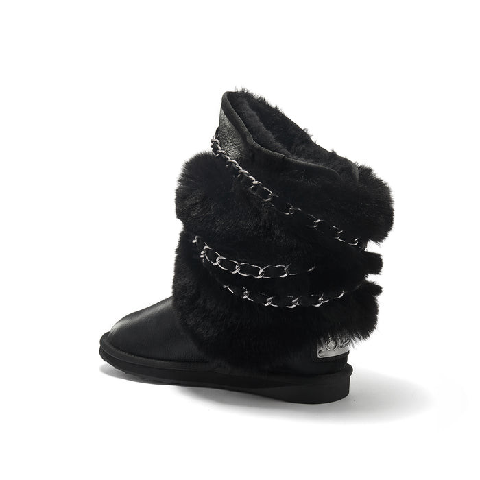 Australia Luxe ATILLA SHORT SATIN BLACK