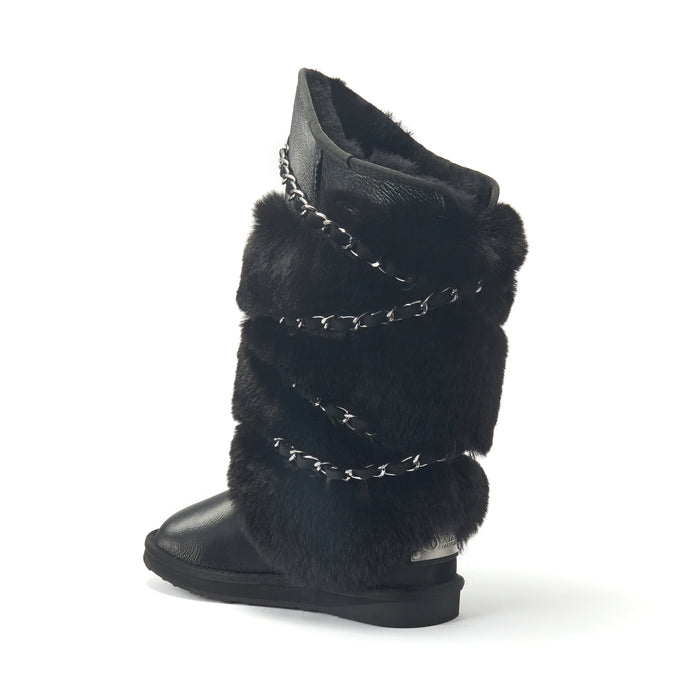 Australia Luxe ATILLA TALL SATIN BLACK