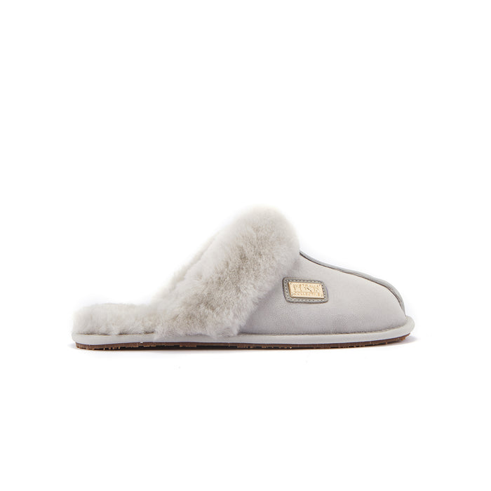 australia luxe CLOSED MULE ICE GRAY