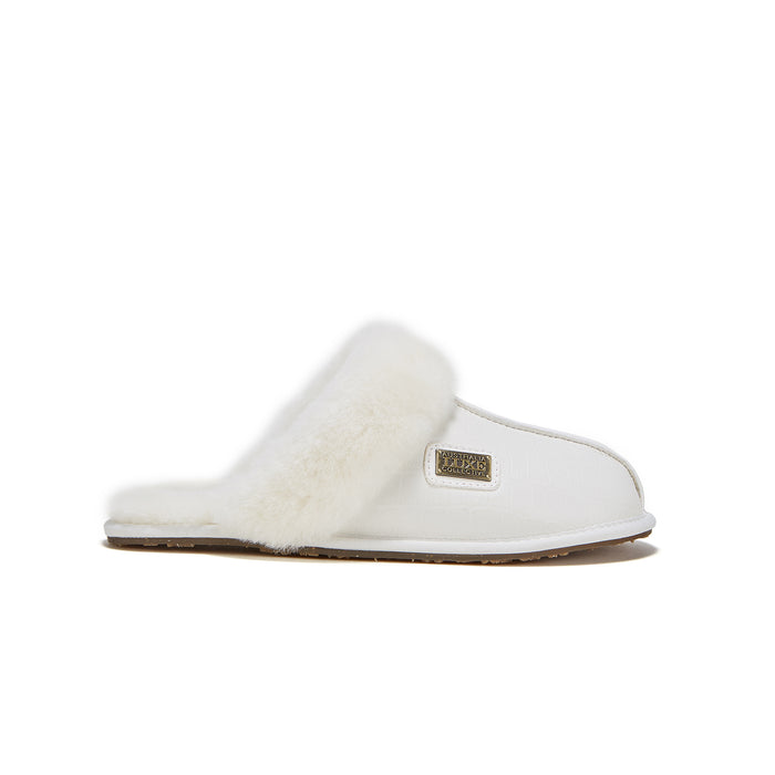 australia luxe CLOSED MULE PATTERN PALE