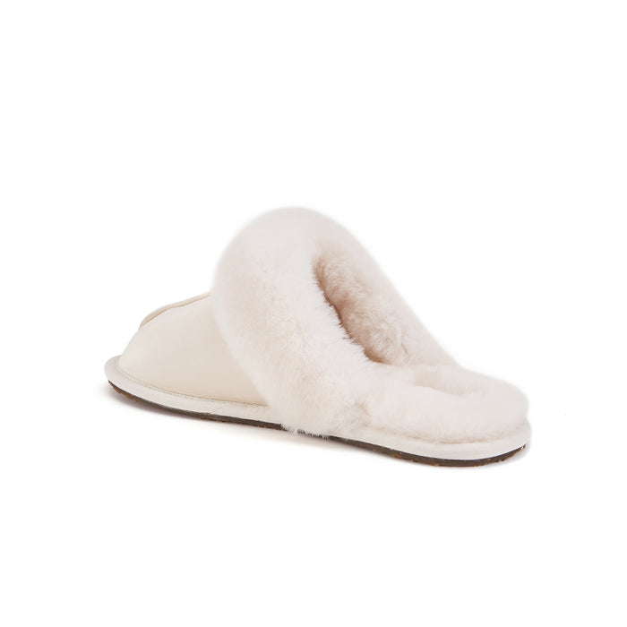 Australia Luxe CLOSED MULE SATIN PALE