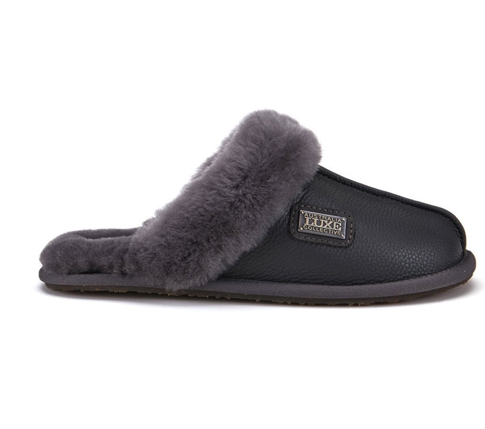 australia luxe CLOSED MULE SMOKE