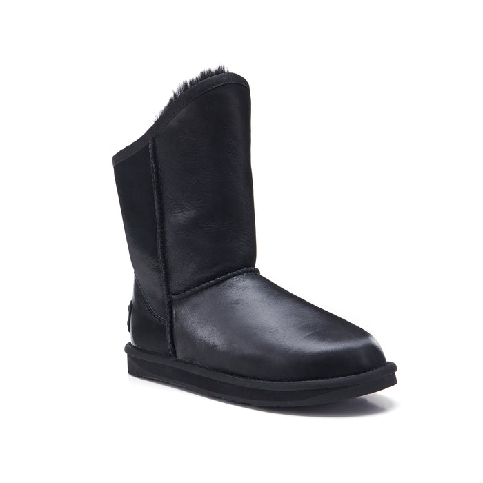 Australia Luxe COSY SHORT SATIN BLACK