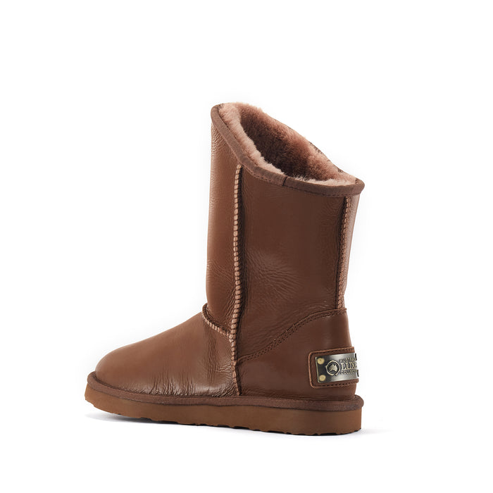 Australia Luxe COSY SHORT SATIN WHISKY