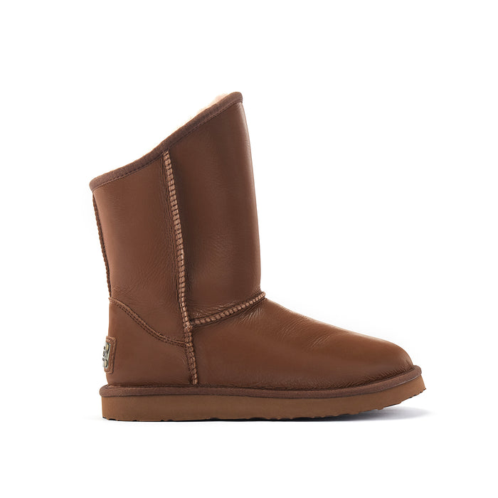 australia luxe COSY SHORT SATIN WHISKY